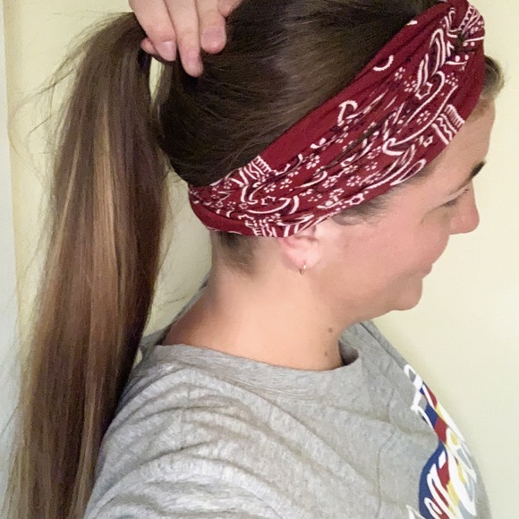 🌳twisted yoga bandana print headband🌳 - Picture 2 of 6
